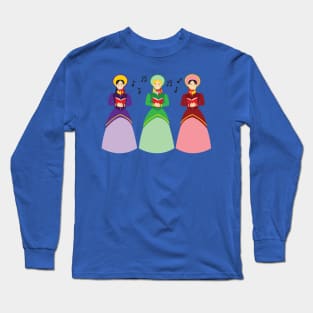 Christmas Carolers Long Sleeve T-Shirt